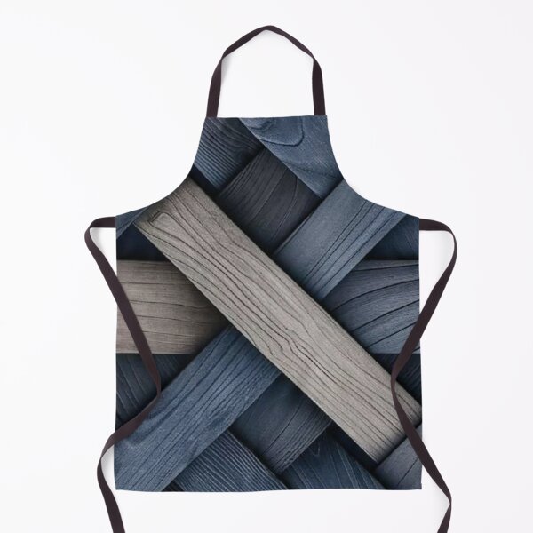 Item preview, Woven Wooden Planks Texture Interlocking Dark Grey and Beige Wood Pattern designed and sold by LYAN-STORE.