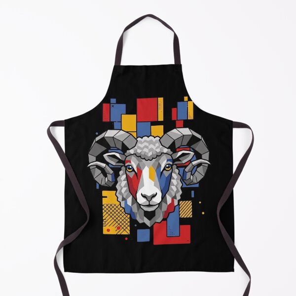 Item preview, Funny Sheep Colorful Blocks Geometric Art Boys Girls Kids designed and sold by FurryHavenPH.