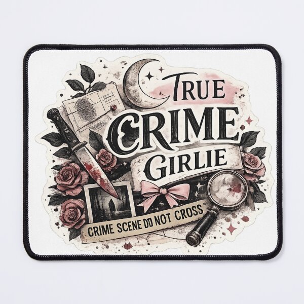 Item preview, True Crime Girlie | Mystery Aesthetic Design designed and sold by ItssMeSammie.