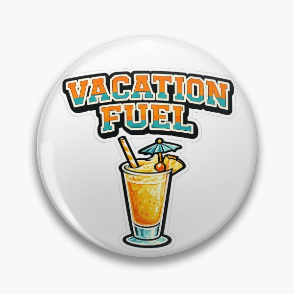 Item preview, Vacation Fuel Tropical Drink Design designed and sold by EastEndTownie.