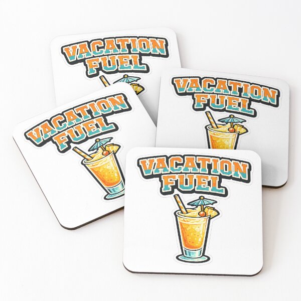 Item preview, Vacation Fuel Tropical Drink Design designed and sold by EastEndTownie.