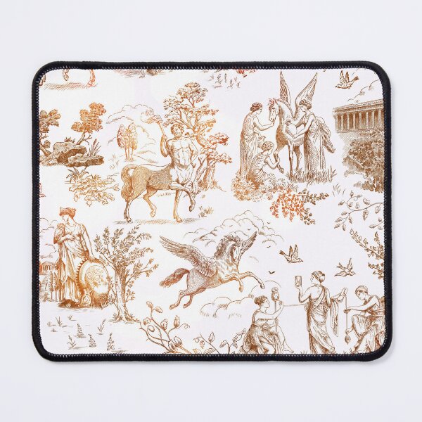 Item preview, Greek Mythology Toile with Centaurs, Minotaurs and Pegasus designed and sold by vinpauld.