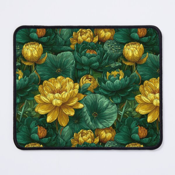 Item preview, Classic Lotus - Birthday Flower Pattern - Housewarming Gift Ideas designed and sold by RoyalStarsPatts.