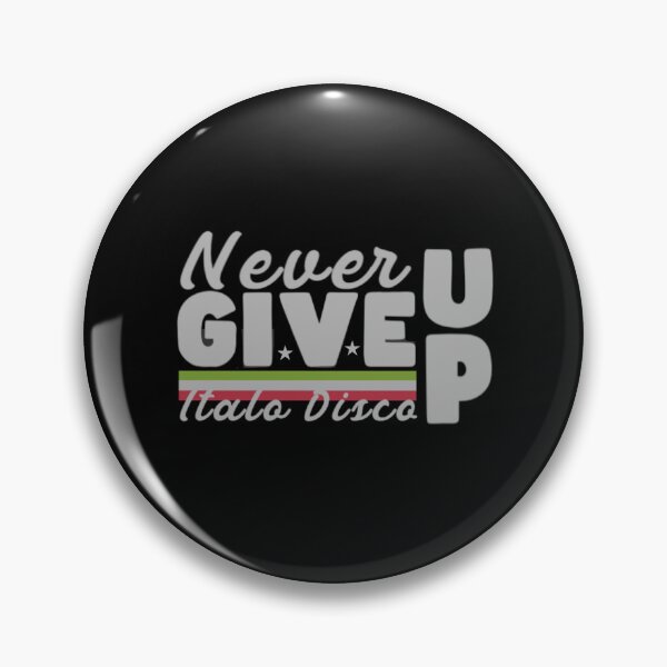 Item preview, Never Give Up Italo Disco designed and sold by Graphroad.
