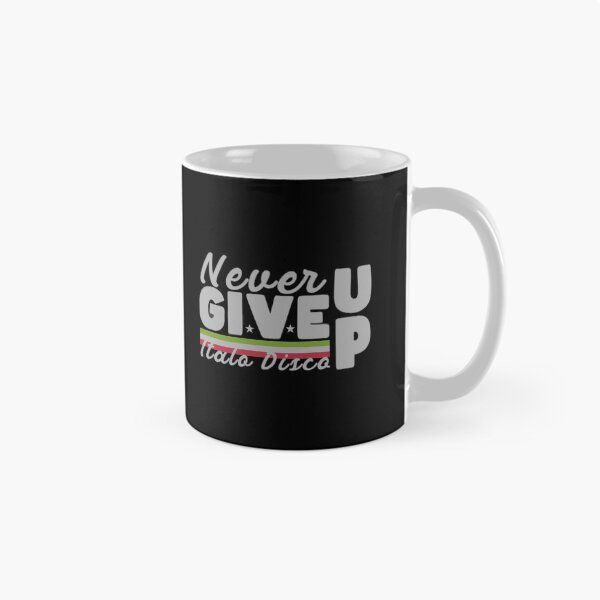 Item preview, Never Give Up Italo Disco designed and sold by Graphroad.