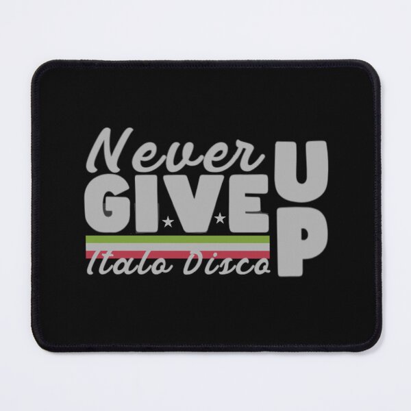 Item preview, Never Give Up Italo Disco designed and sold by Graphroad.