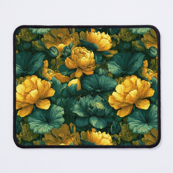 Item preview, Radiant Lotus Floral - Birth Flower Pattern - Housewarming Gifts designed and sold by RoyalStarsPatts.
