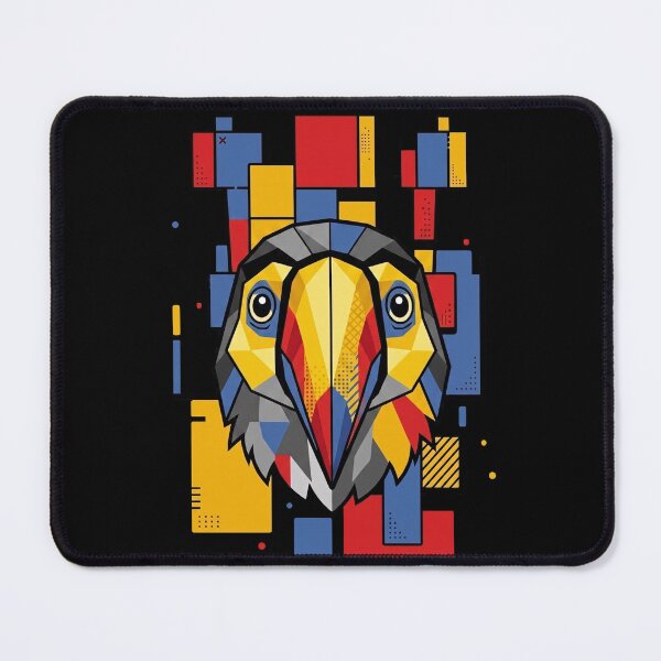 Item preview, Funny Toucan Colorful Blocks Geometric Art Boys Girls Kids designed and sold by FurryHavenPH.