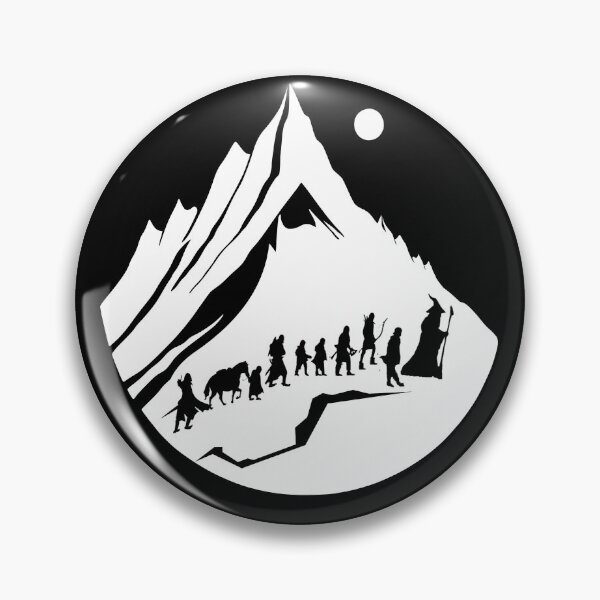 Item preview, Fellowship, misty mountains designed and sold by BlueprintBold.