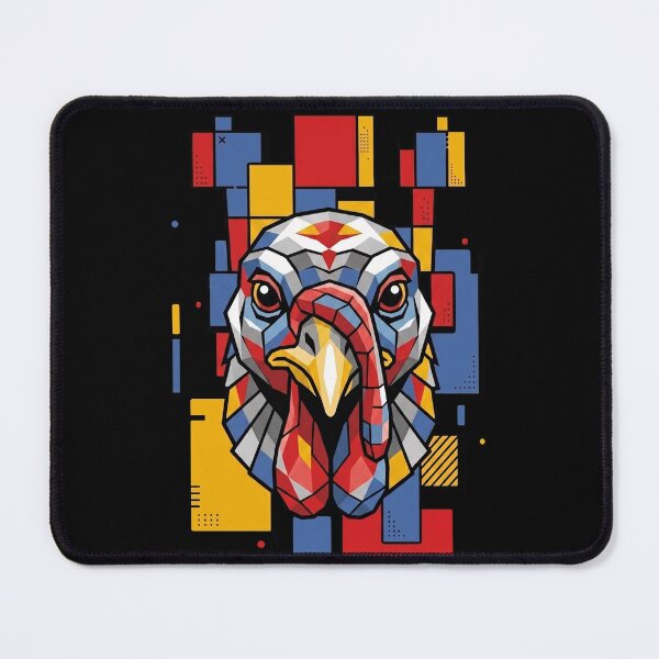 Item preview, Funny Turkey Colorful Blocks Geometric Art Boys Girls Kids designed and sold by FurryHavenPH.