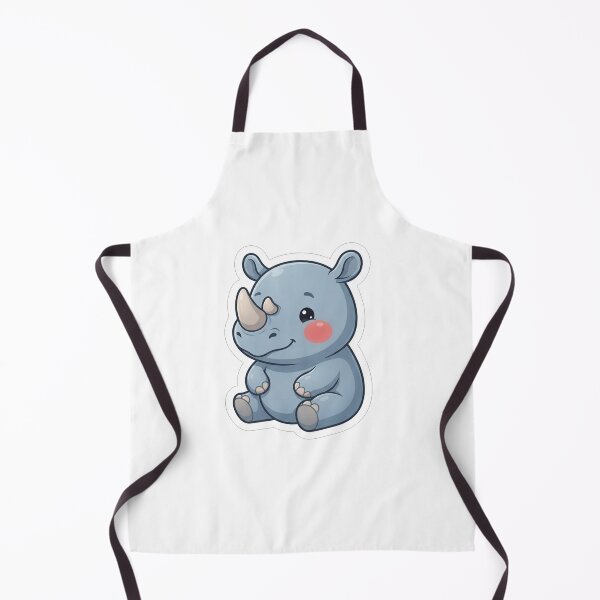 Item preview, Cute Little Baby Rhino Sitting Down designed and sold by Owcomm.