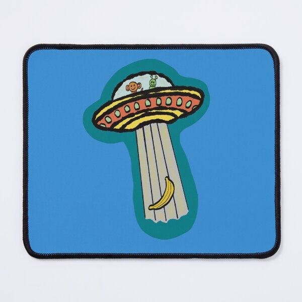 Item preview, UFO with a monkey and an alien V2 designed and sold by SombreroDoodles.
