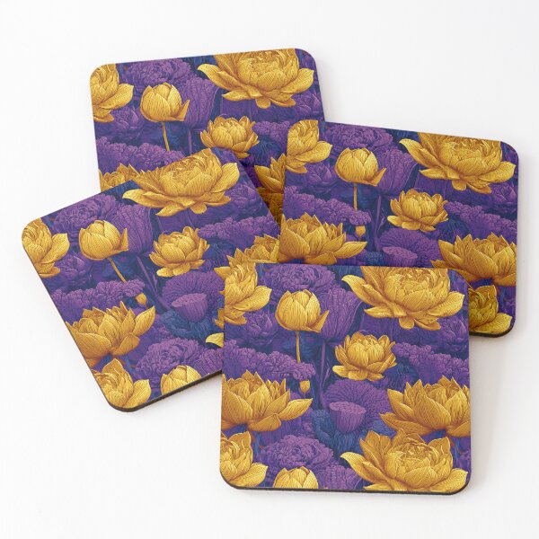 Item preview, Exotic Lotus Flower  - Birth Flower Pattern - Moms Day Gifts designed and sold by RoyalStarsPatts.