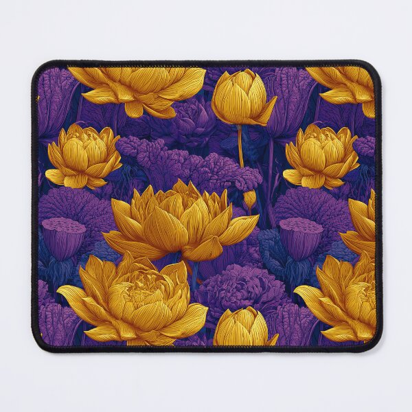 Item preview, Exotic Lotus Flower - Birth Flower Pattern - Moms Day Gifts designed and sold by RoyalStarsPatts.