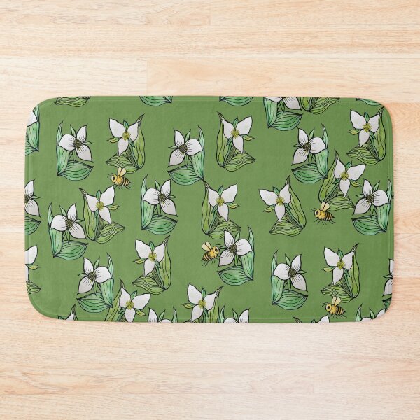 Item preview, Trillium Flower Illustration  designed and sold by lacychenault.
