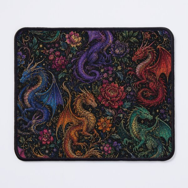 Item preview, dragon garden pattern designed and sold by alexrow.