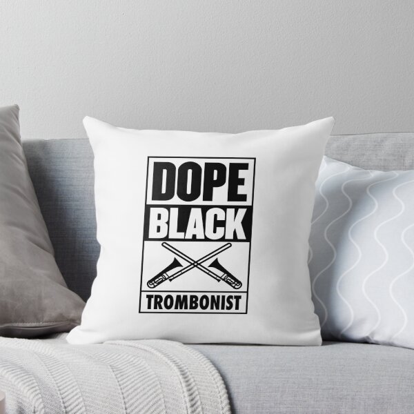 Item preview, Dope Black Trombonist Proud Black Trombone Player designed and sold by Rock Paper T-Shirts.