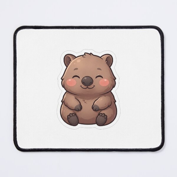 Item preview, Adorable Cute Little Wombat Animal Character designed and sold by Owcomm.
