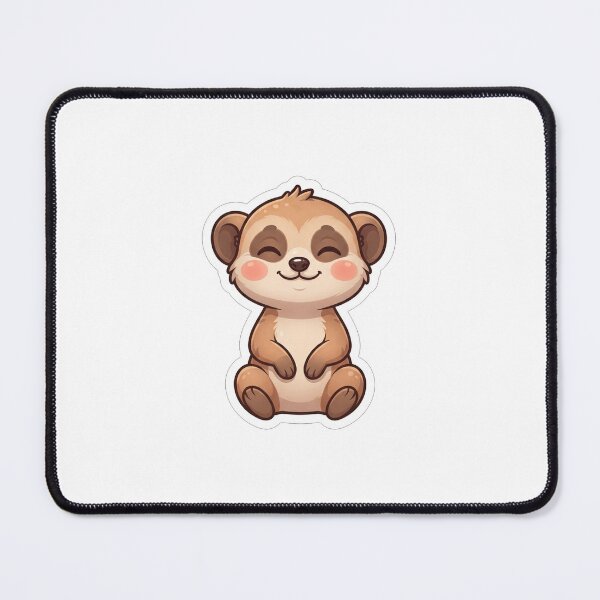 Item preview, Cute Little Meerkat Animal Cartoon Character designed and sold by Owcomm.