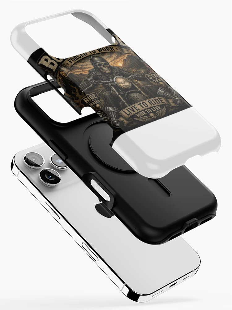 Thumbnail 2 of 4, iPhone Case, Born To Ride - Live To Ride designed and sold by lovepower.