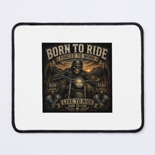 Item preview, Born To Ride - Live To Ride designed and sold by lovepower.