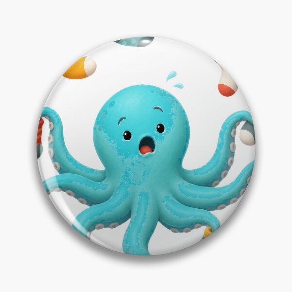 Item preview, Octopus Sorting Too Many Socks designed and sold by Idans.