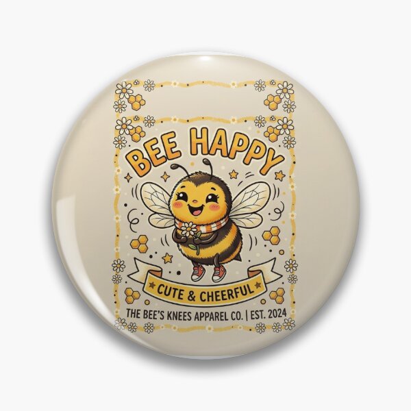 Item preview, Bee happy  designed and sold by The vintage goodies .