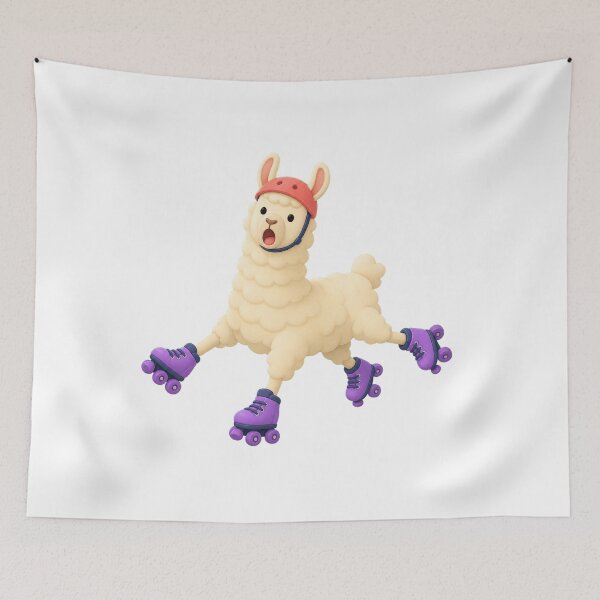 Item preview, Llama on Roller Skates designed and sold by Idans.