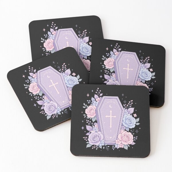 Item preview, Cute Pink Coffin designed and sold by Planetporridge.