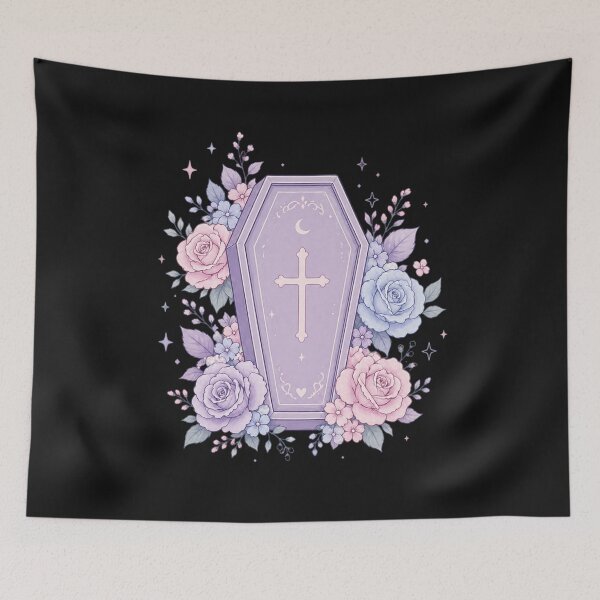 Item preview, Cute Pink Coffin designed and sold by Planetporridge.