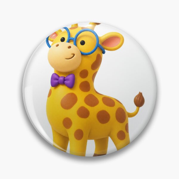 Item preview, Short Neck Giraffe With Glasses designed and sold by Idans.