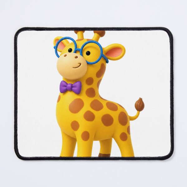 Item preview, Short Neck Giraffe With Glasses designed and sold by Idans.