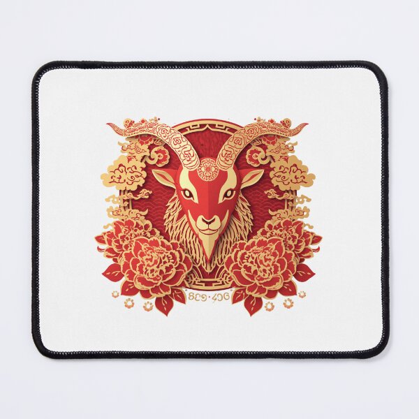Item preview, Fire Goat 2027 Chinese Zodiac Year of the Goat designed and sold by Lucky 777.