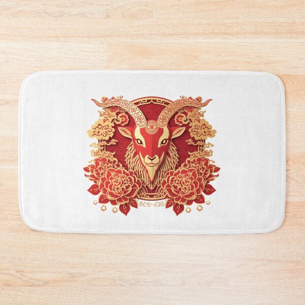 Item preview, Fire Goat 2027 Chinese Zodiac Year of the Goat  designed and sold by Lucky 777.