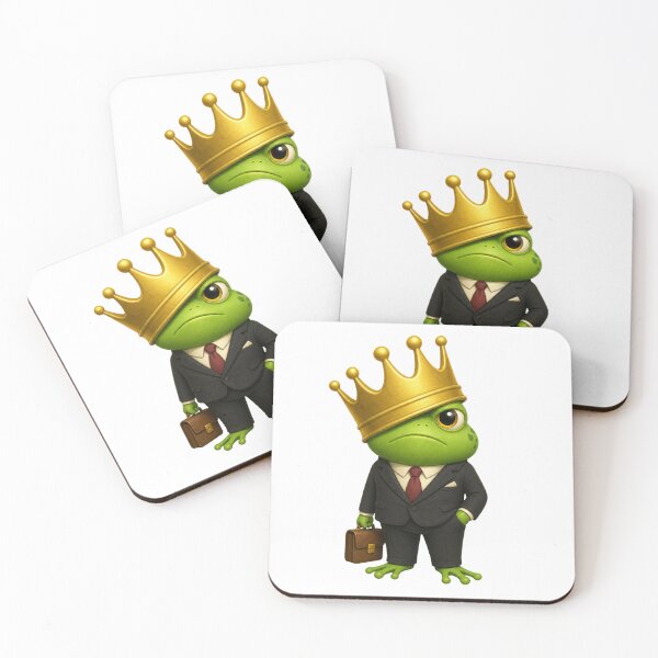 Item preview, Frog Boss Wearing a Crown designed and sold by Idans.
