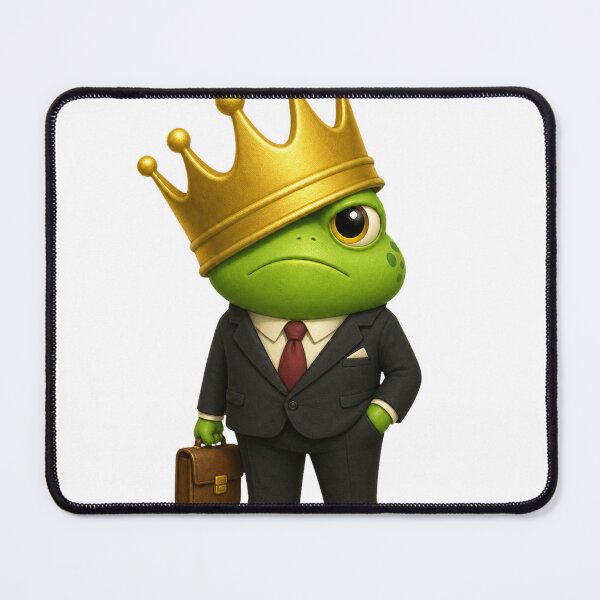 Item preview, Frog Boss Wearing a Crown designed and sold by Idans.