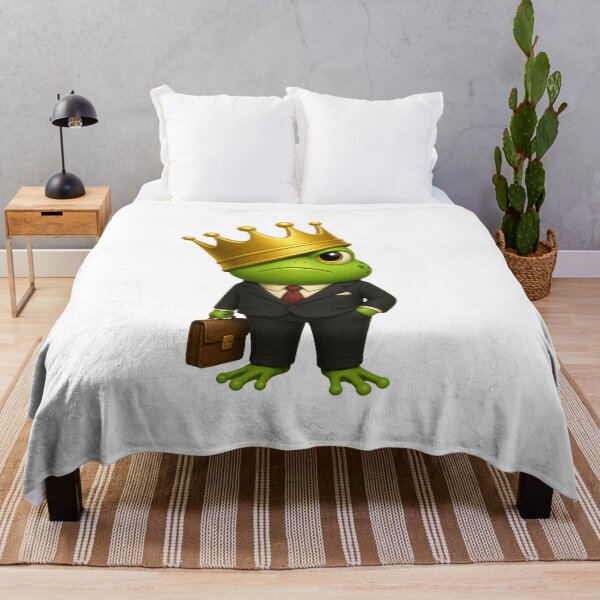 Item preview, Frog Boss Wearing a Crown designed and sold by Idans.