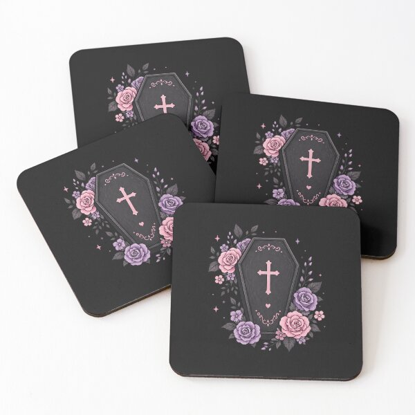 Item preview, Cute Black Coffin designed and sold by Planetporridge.