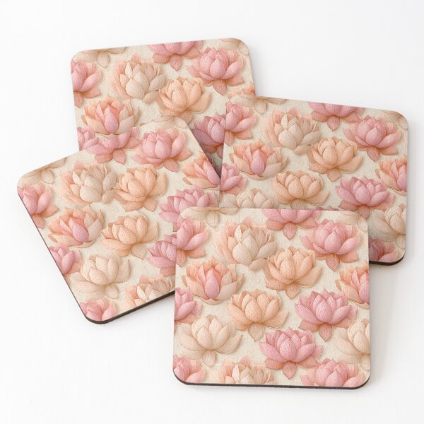 Item preview, Soft Lotus  - Retro Flower Floral - Mother'S Day Gifts designed and sold by RoyalStarsPatts.