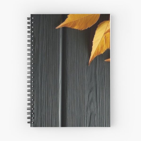 Item preview, Autumn Yellow Leaves on Dark Wood Background Fall Foliage Frame Print designed and sold by LYAN-STORE.