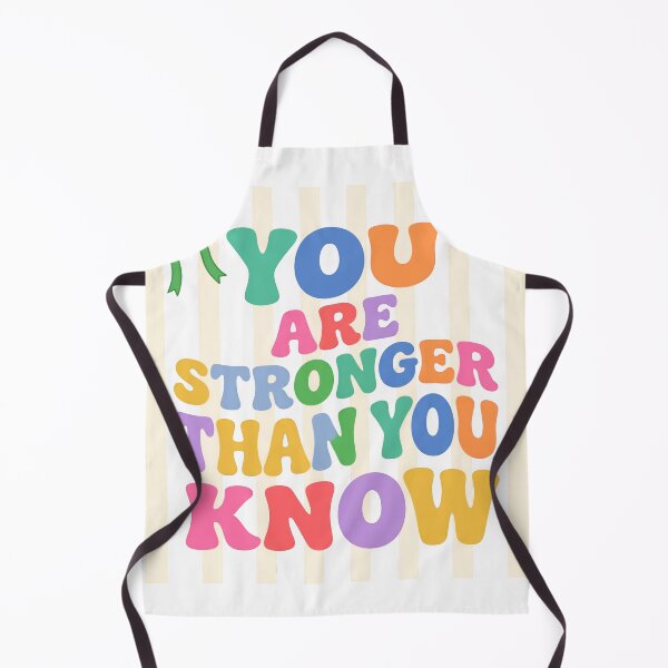 Item preview, You Are Stronger Than You Know Retro Colorful Typography | Positive Motivational Quote Shirt designed and sold by GracePixelArt.