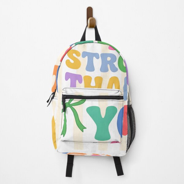 Item preview, You Are Stronger Than You Know Retro Colorful Typography | Positive Motivational Quote Shirt designed and sold by GracePixelArt.