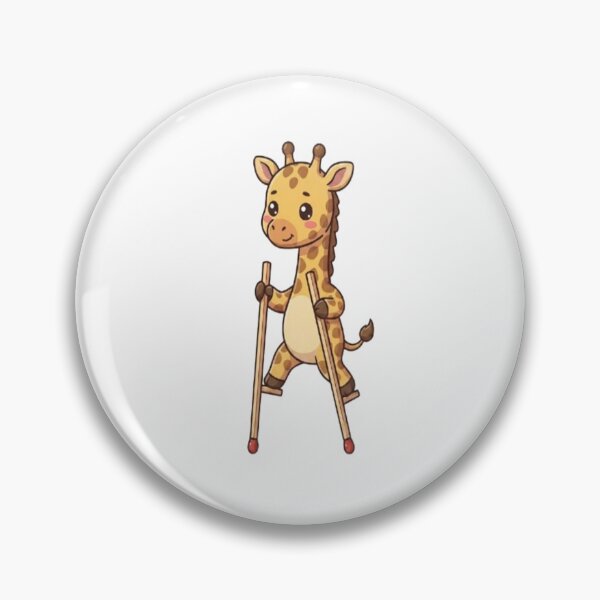 Item preview, Cute Giraffe Walking On Stilts designed and sold by Ella_Sketch.