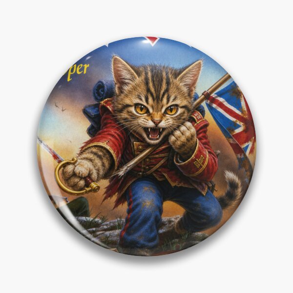 Item preview, Iron Kitten – The Trooper Cat Metal Parody designed and sold by onlin3boutiqu3.
