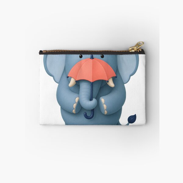 Item preview, Elephant Holding a Tiny Umbrella designed and sold by Idans.