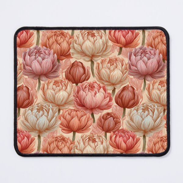 Item preview, Radiant Lotus  - Flower Bouquet Pattern - Mothers Day Ideas designed and sold by RoyalStarsPatts.