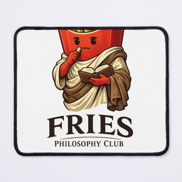 Item preview, Fries Philosophy Club designed and sold by TheRealTaria.