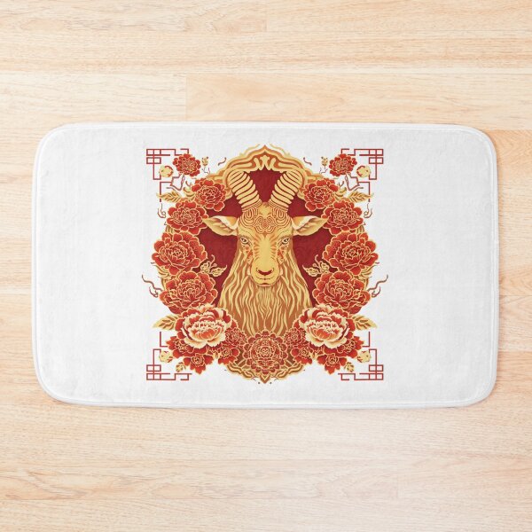 Item preview, Fire Goat 2027 Chinese Zodiac Year of the Goat  designed and sold by Lucky 777.