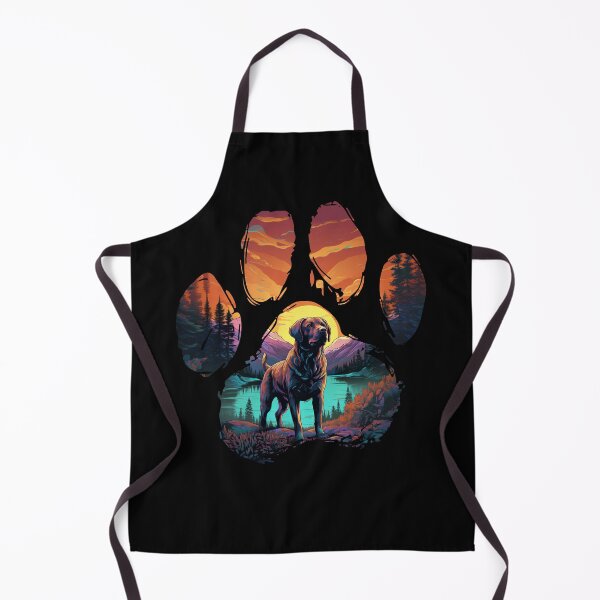 Item preview, Funny Chesapeake Bay Retriever Synthwave Mountain Tree Mom Dad Kids designed and sold by rafaeltto.