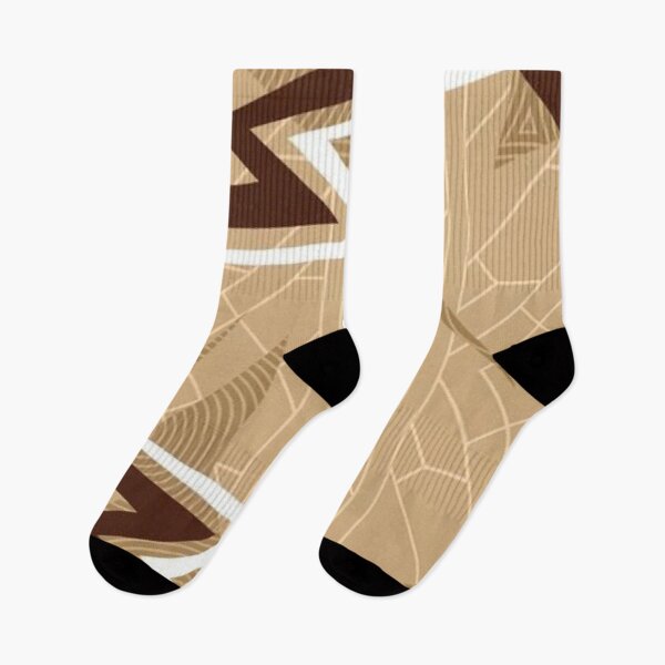 Item preview, Abstract Racing Graphic Beige Brown Dynamic Geometric Speed Livery Pattern designed and sold by LYAN-STORE.